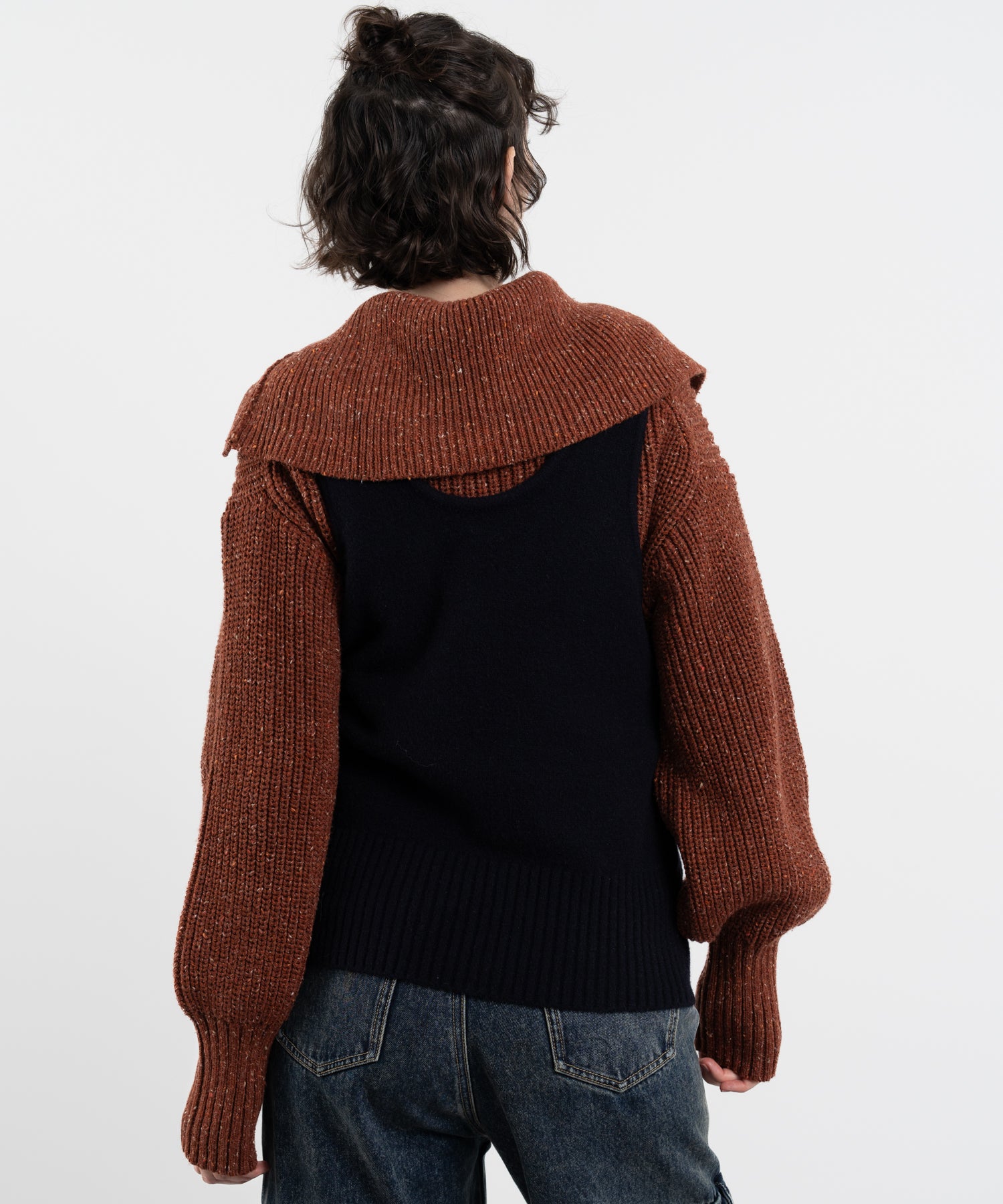 Irregular Knit Vest