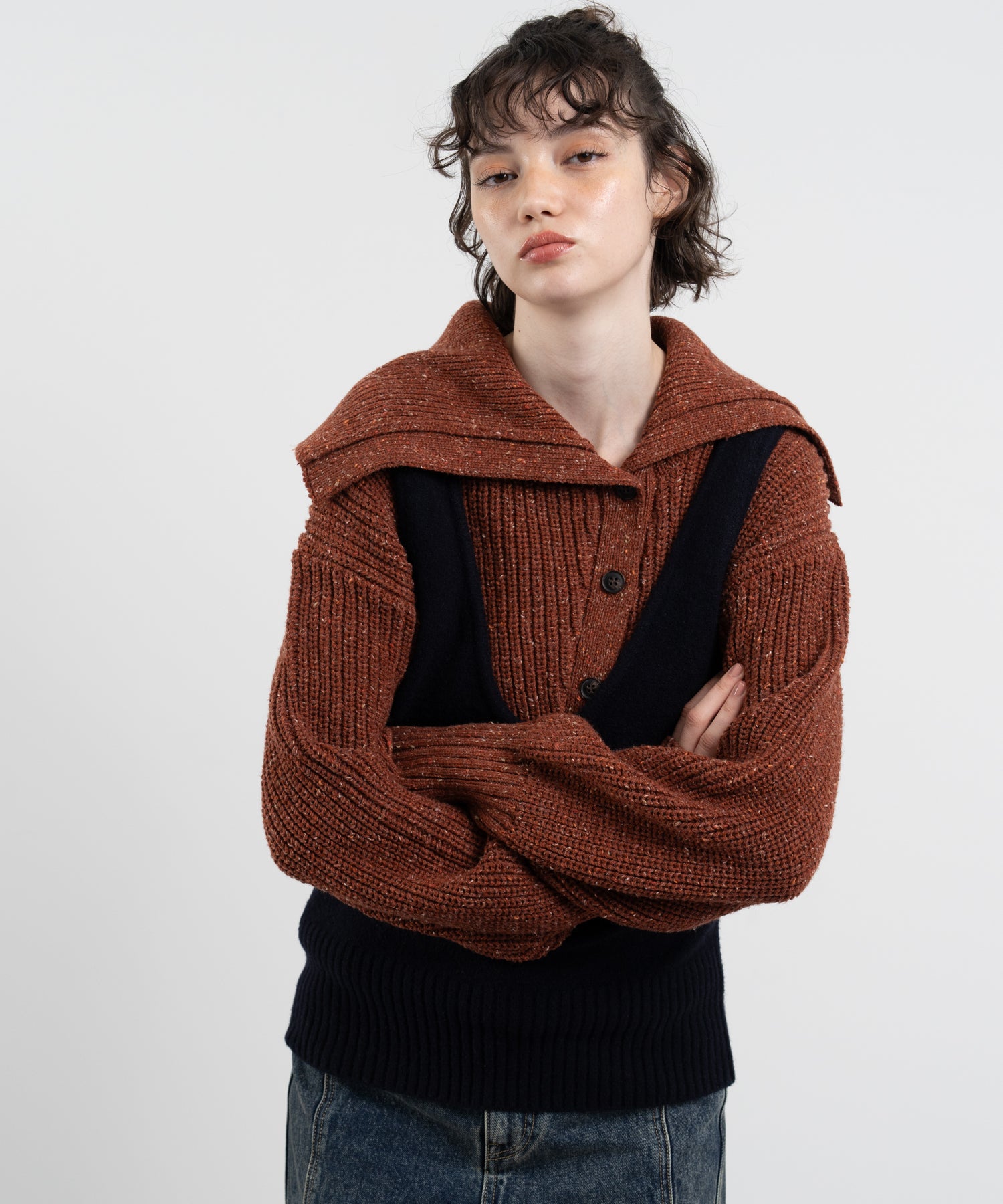 Irregular Knit Vest