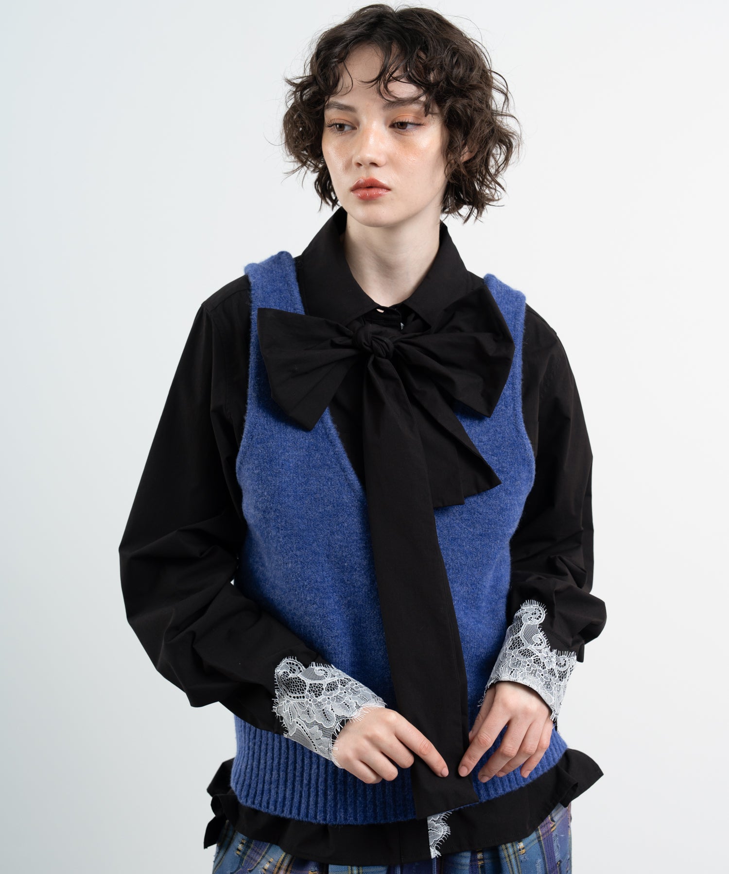 Irregular Knit Vest