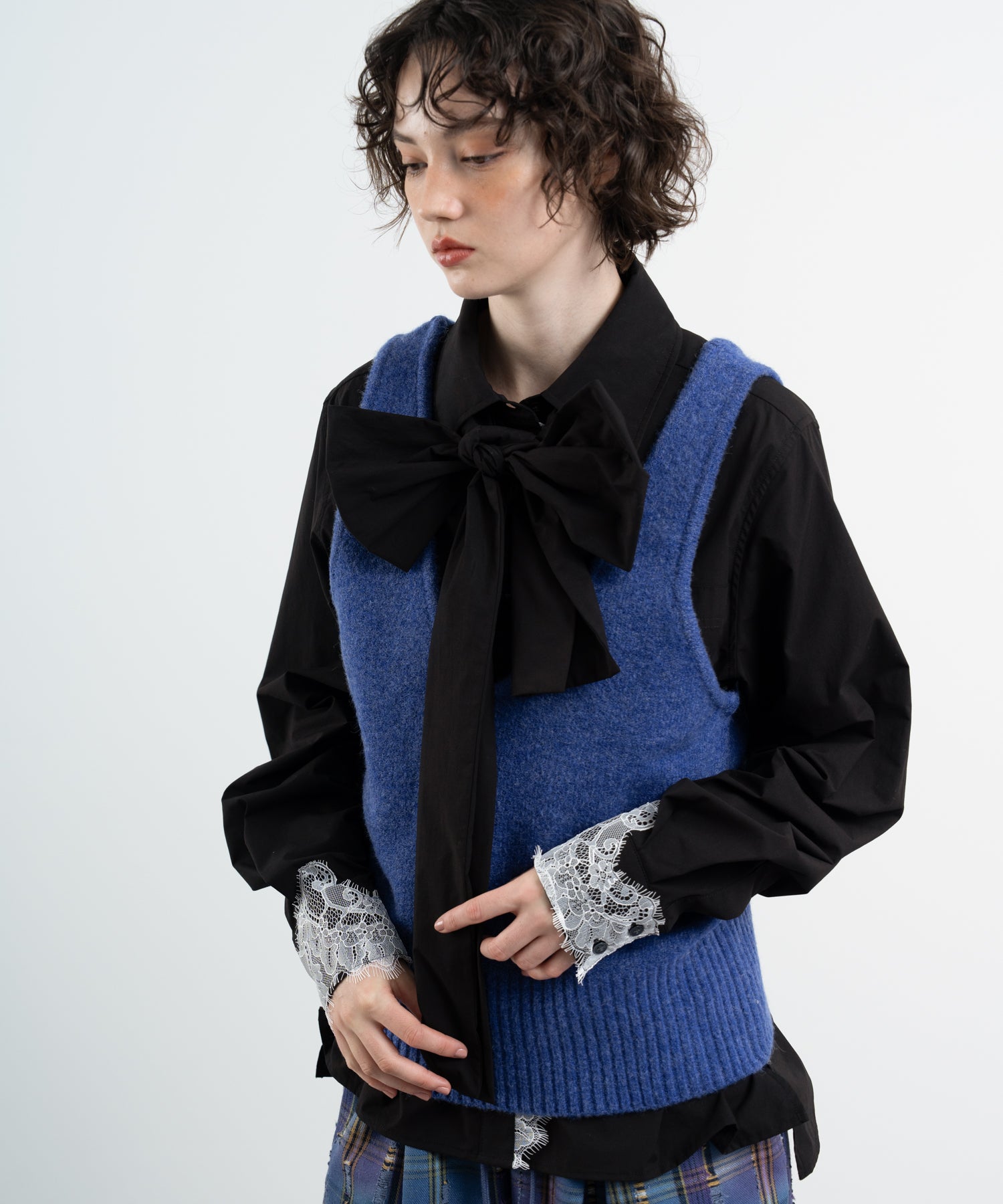 Irregular Knit Vest