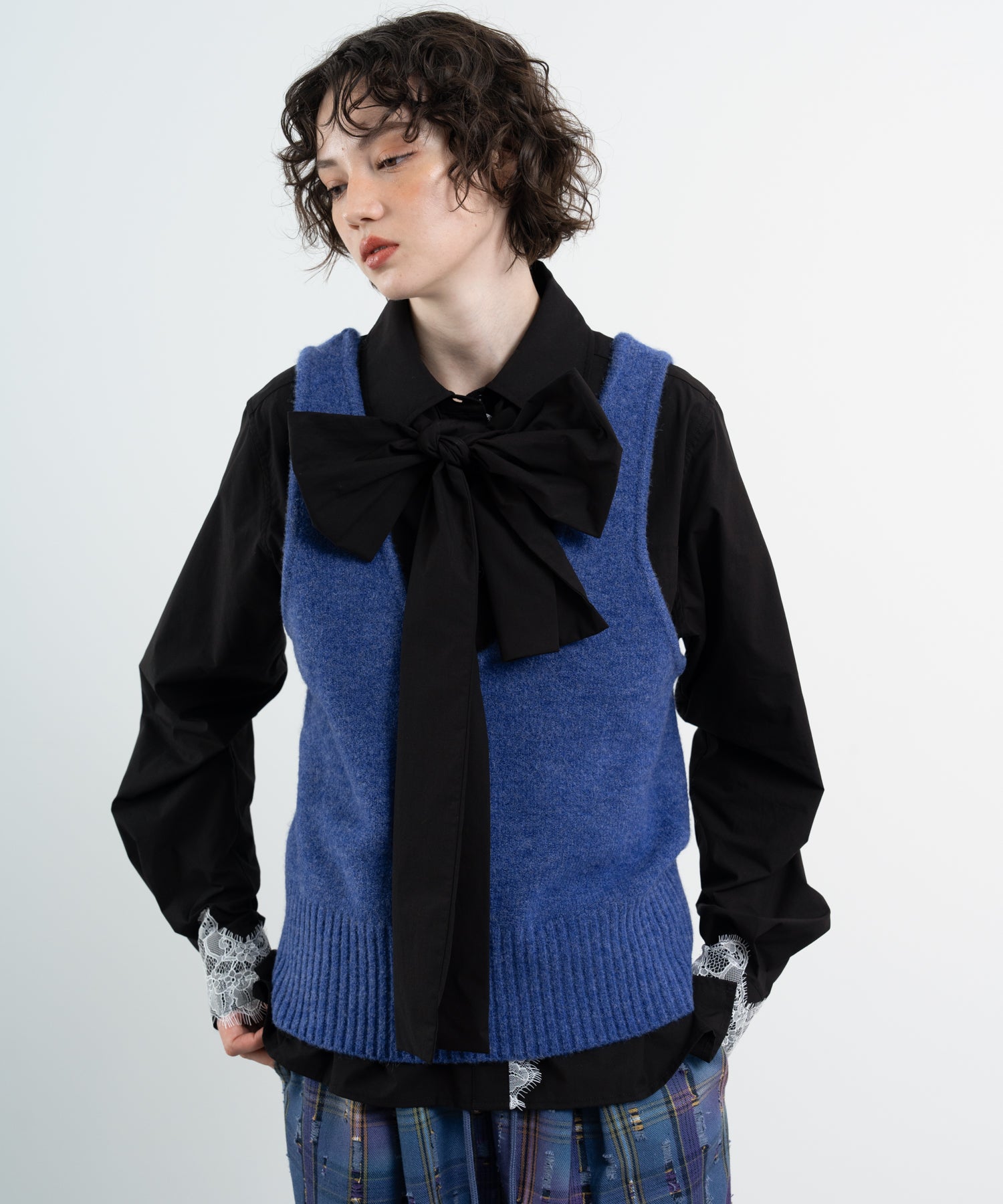 Irregular Knit Vest