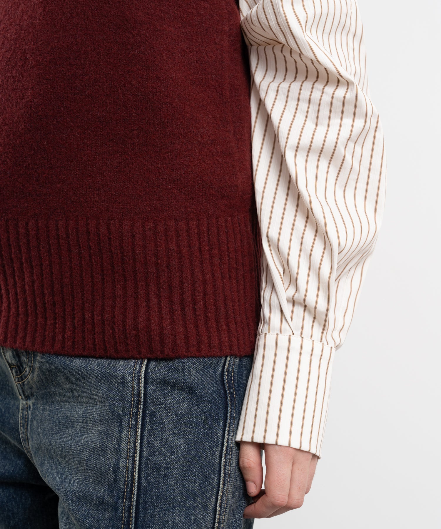 Irregular Knit Vest