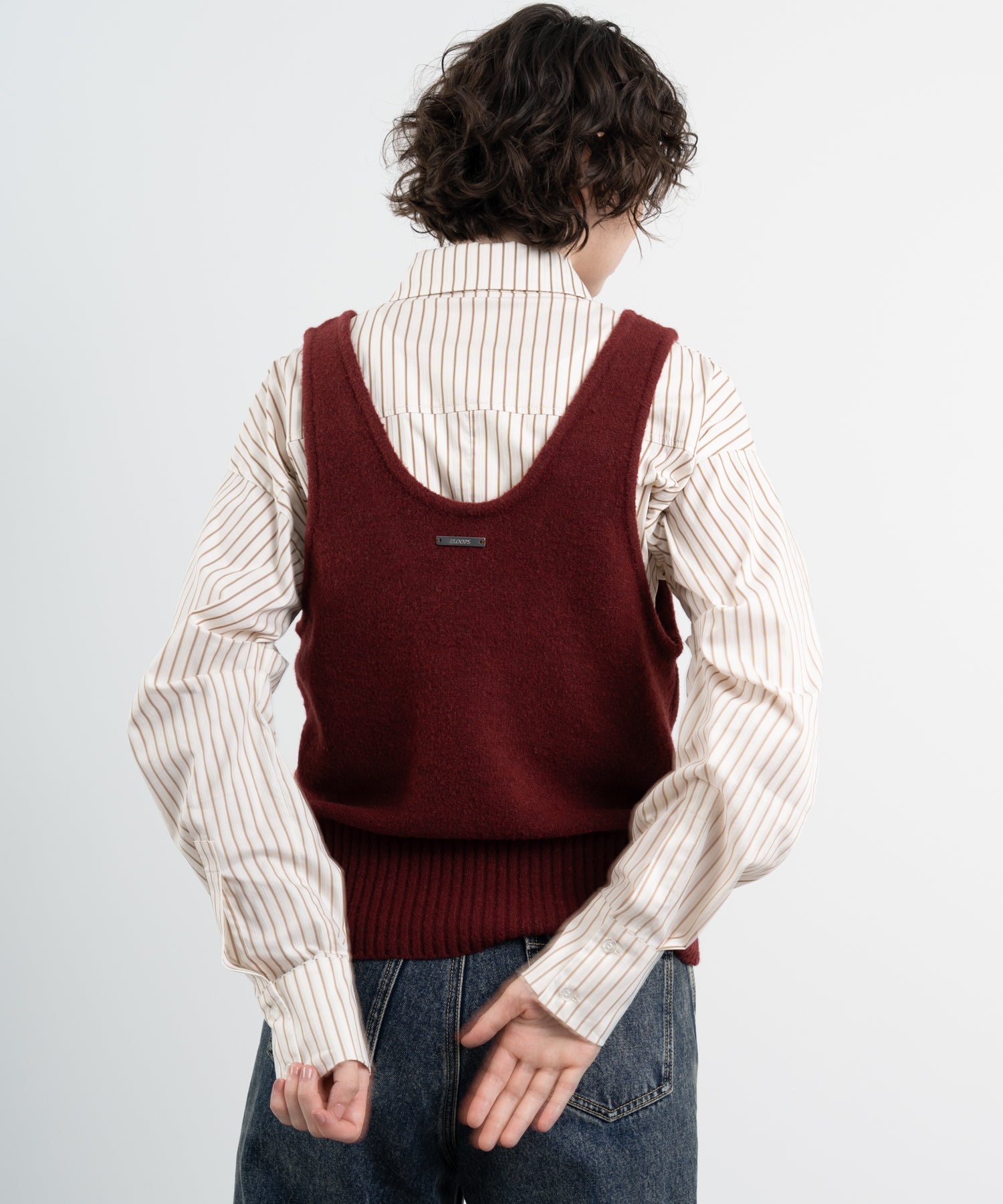 Irregular Knit Vest