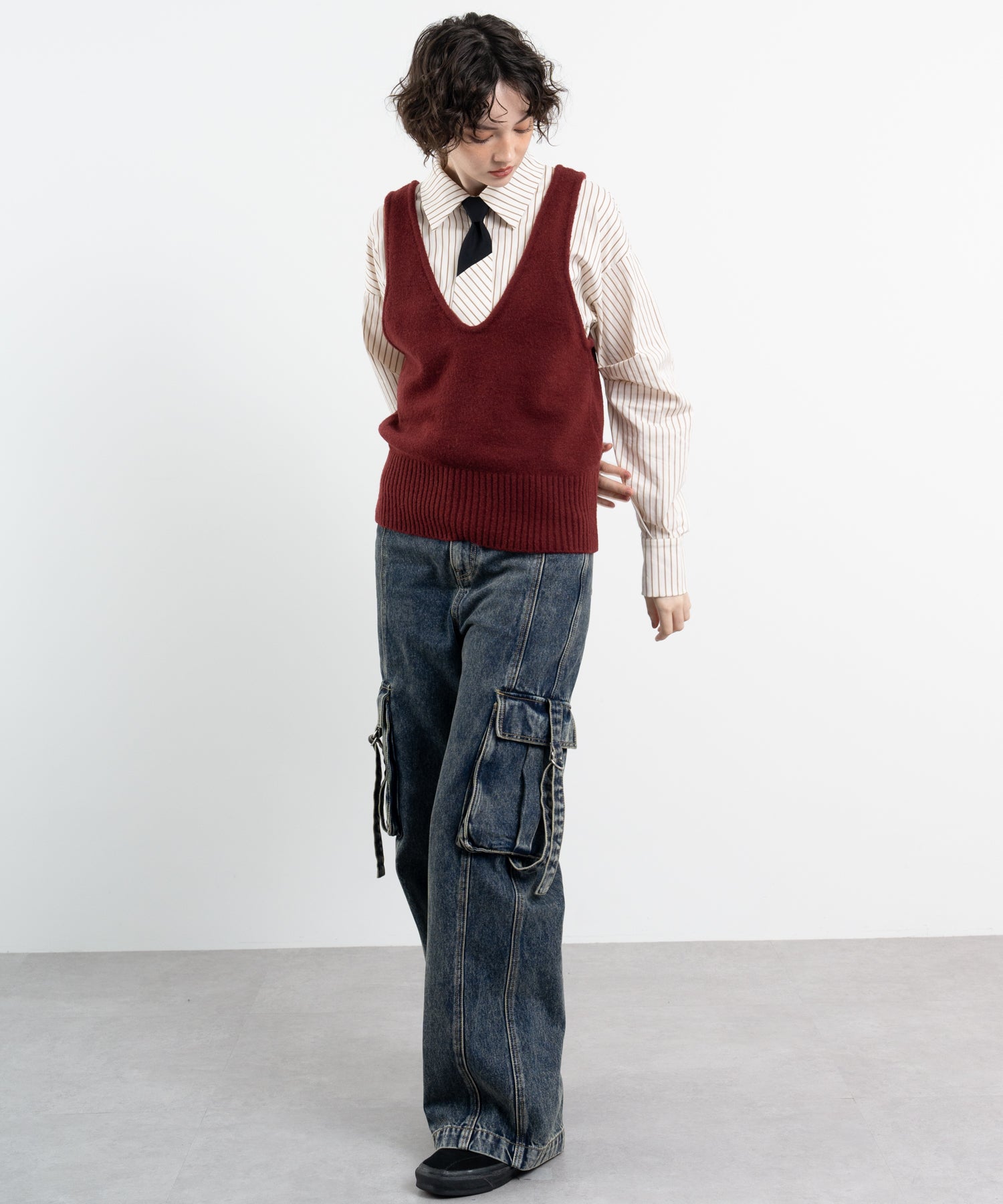 Irregular Knit Vest