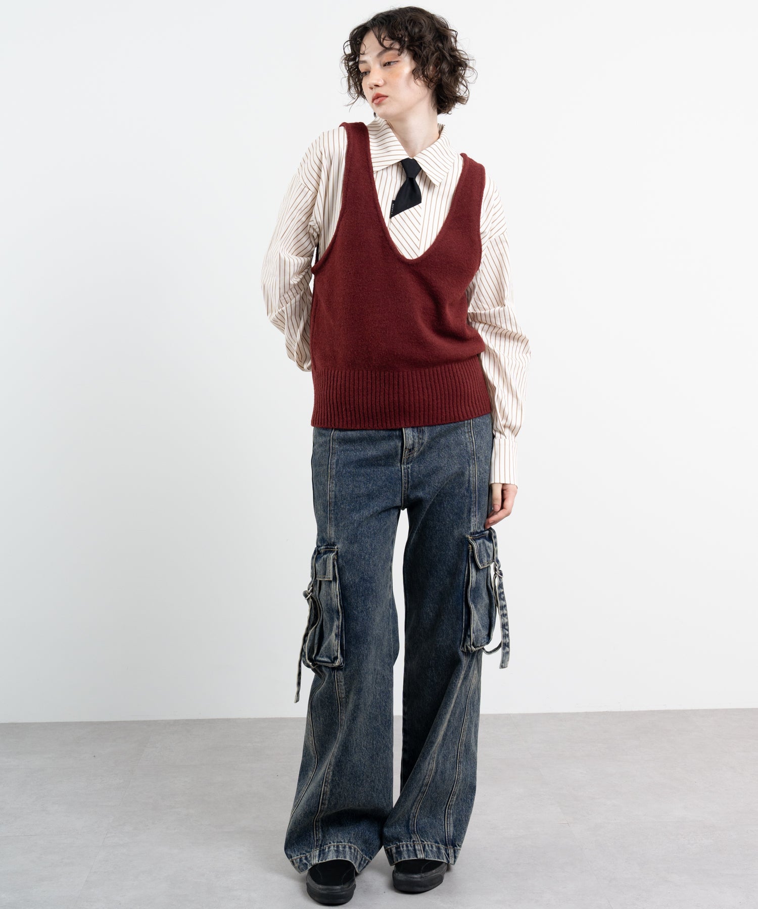 Irregular Knit Vest