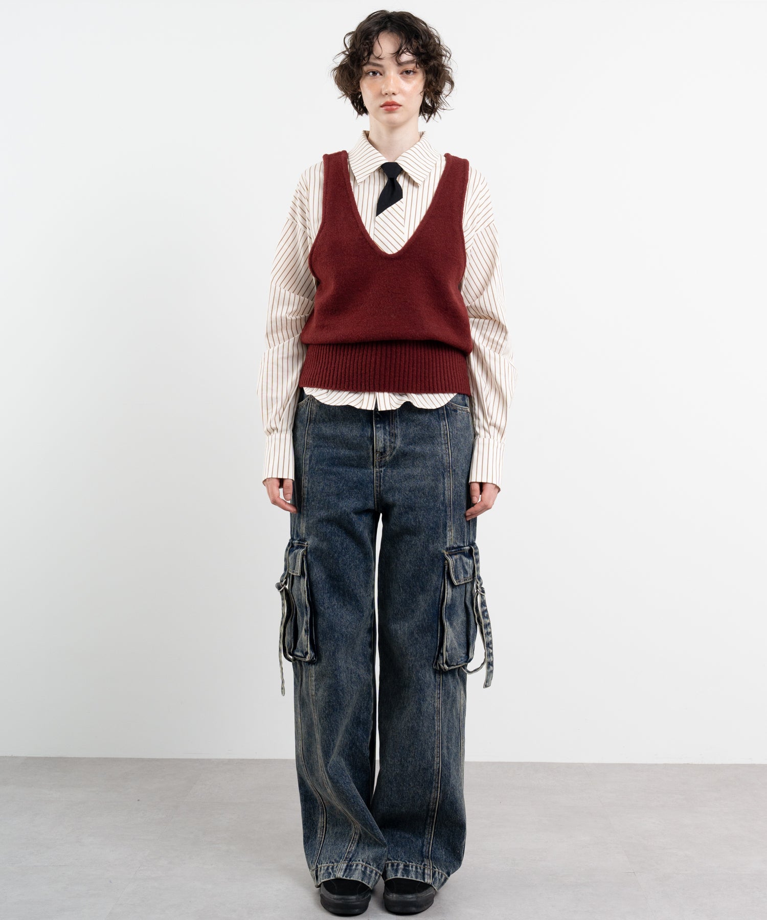 Irregular Knit Vest