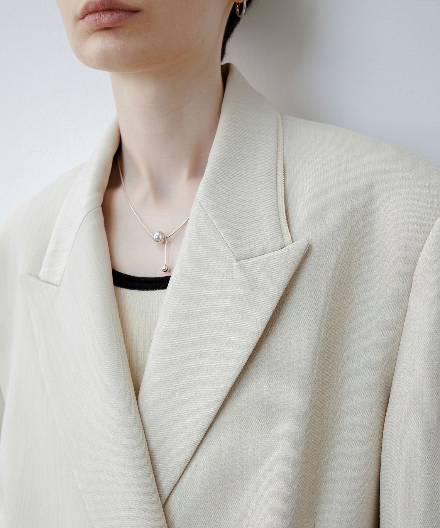 Notch Collar Boxy Jacket