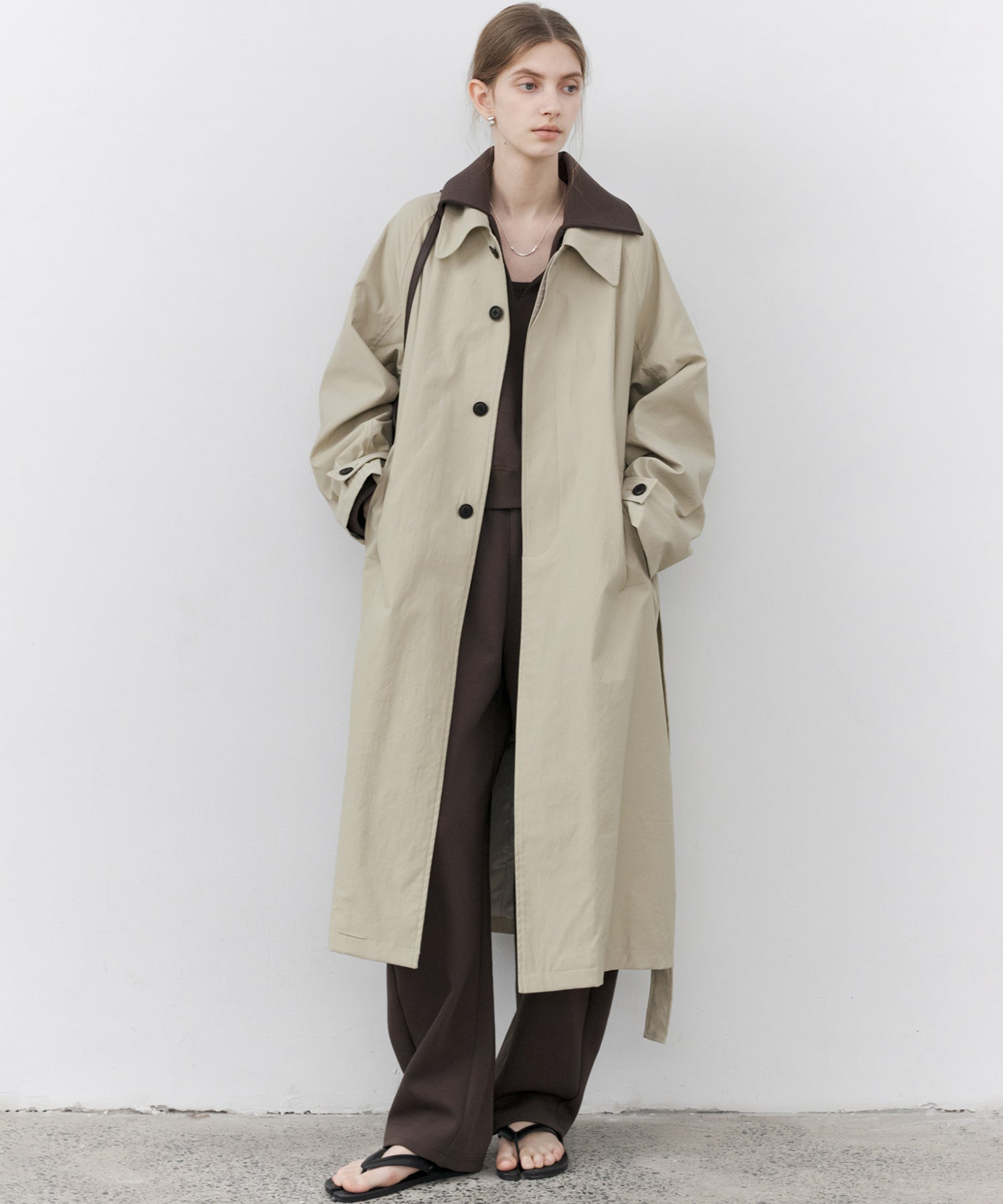 Classic Long Trench Coat