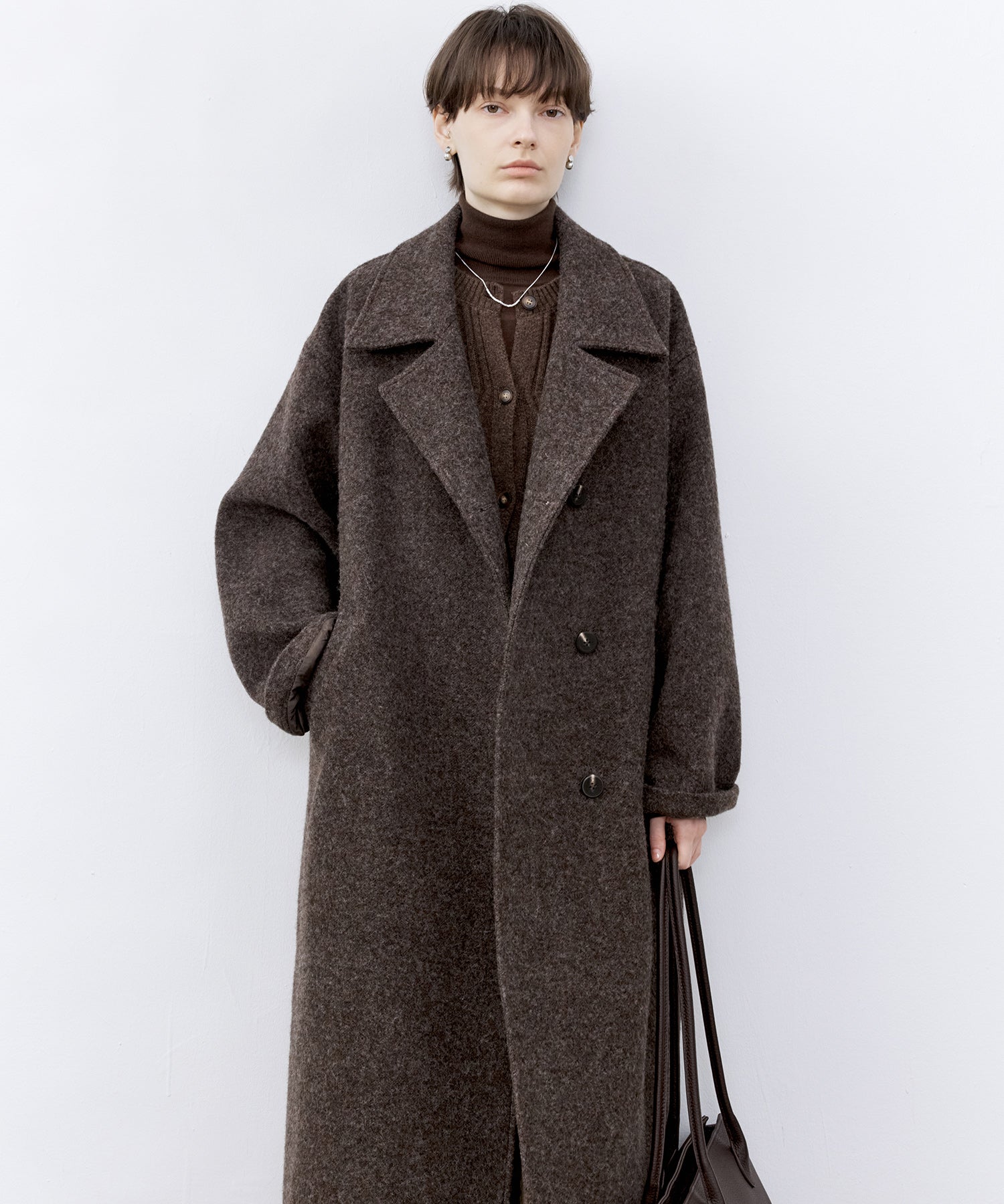 「PRE ORDER」Oversized Wool Chester Coat