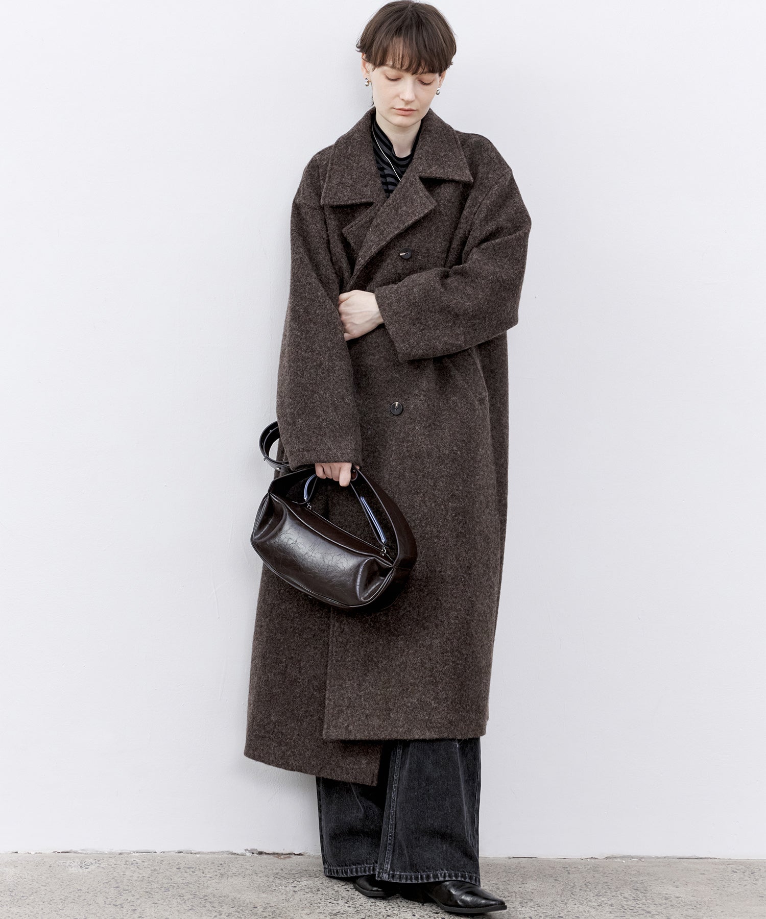 「PRE ORDER」Oversized Wool Chester Coat