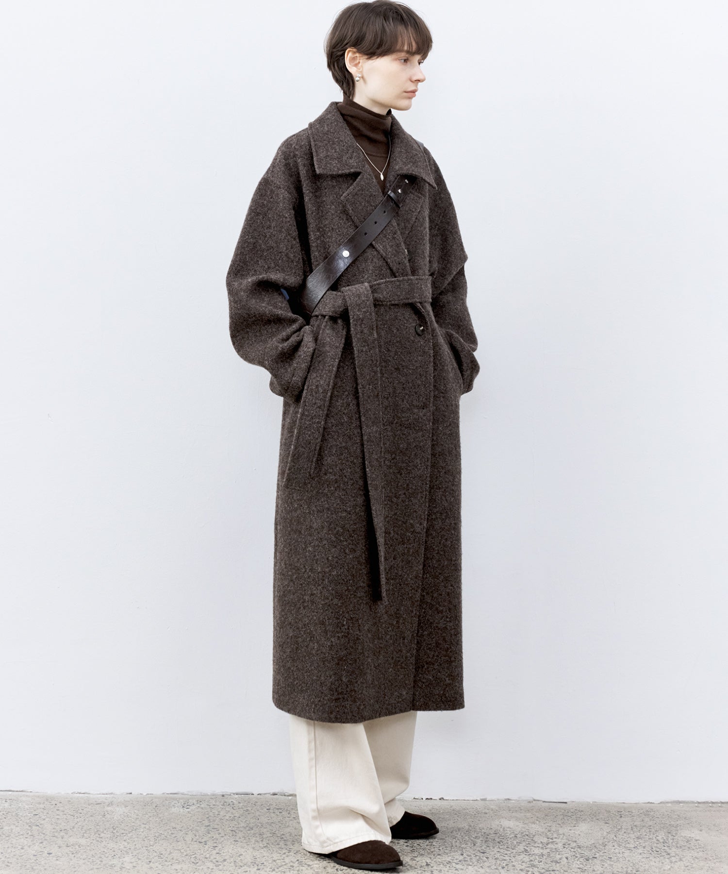 「PRE ORDER」Oversized Wool Chester Coat