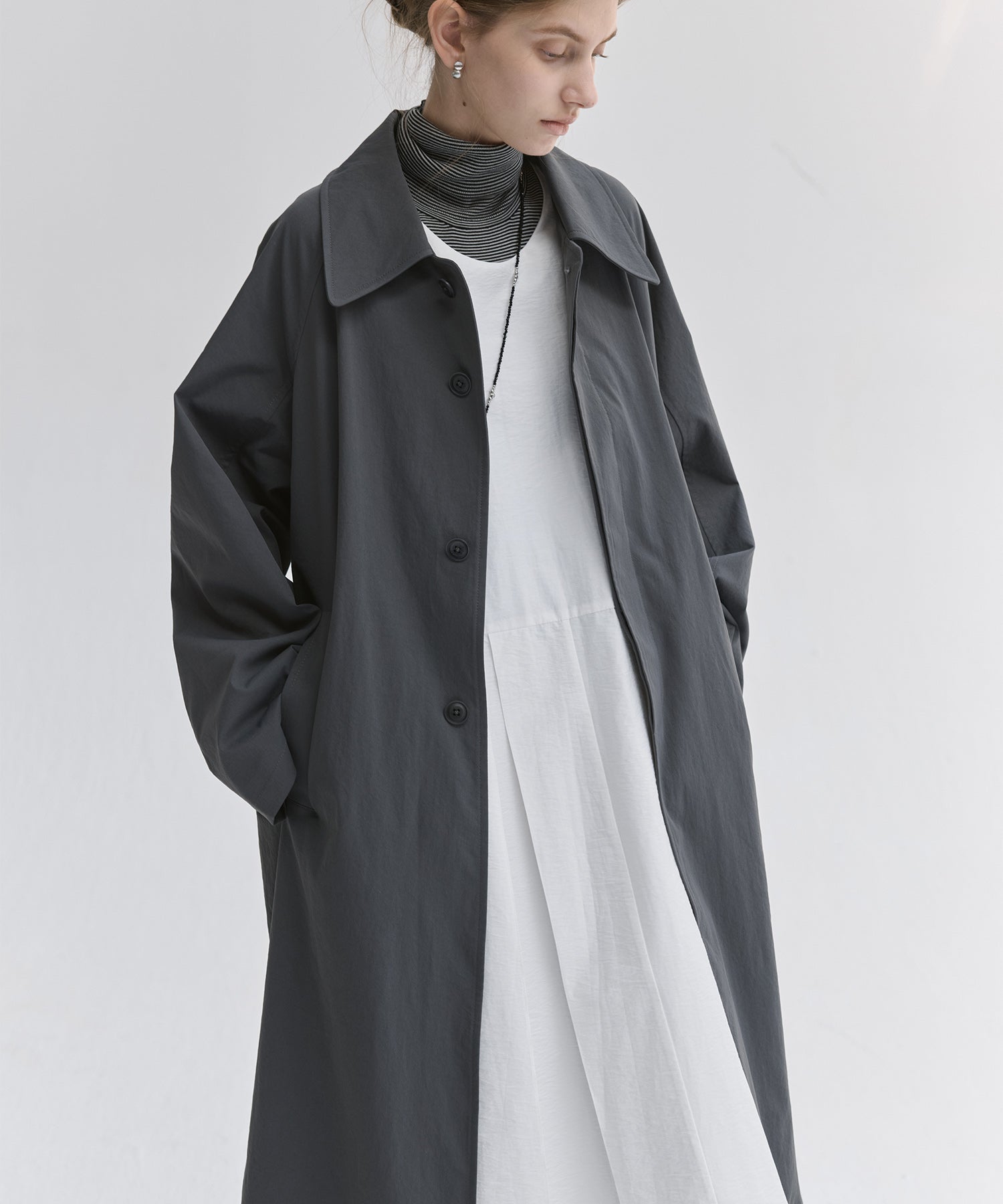 Classic Long Trench Coat