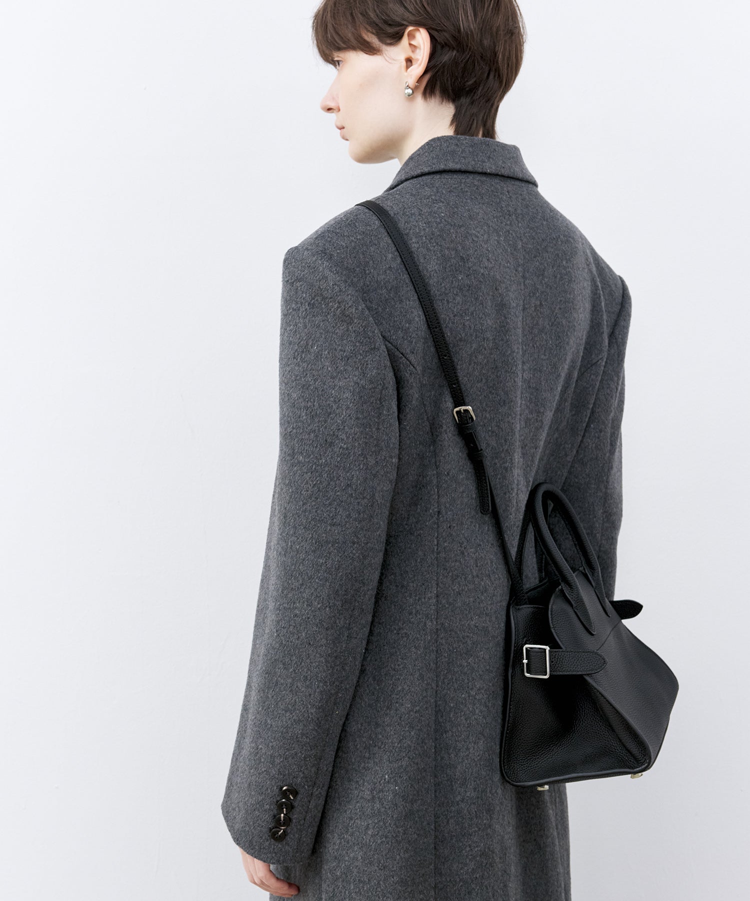 Wool-Blend Long Chester Coat