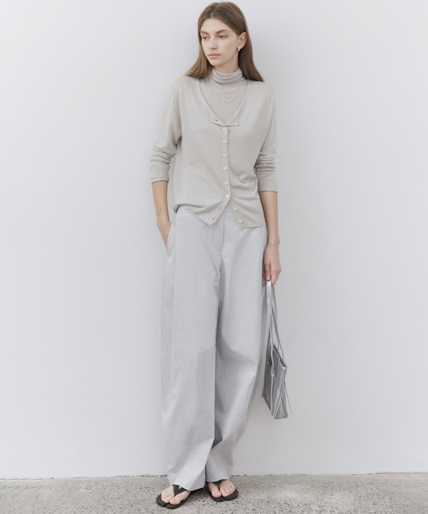 Essential Slight-Curve Casual Pants