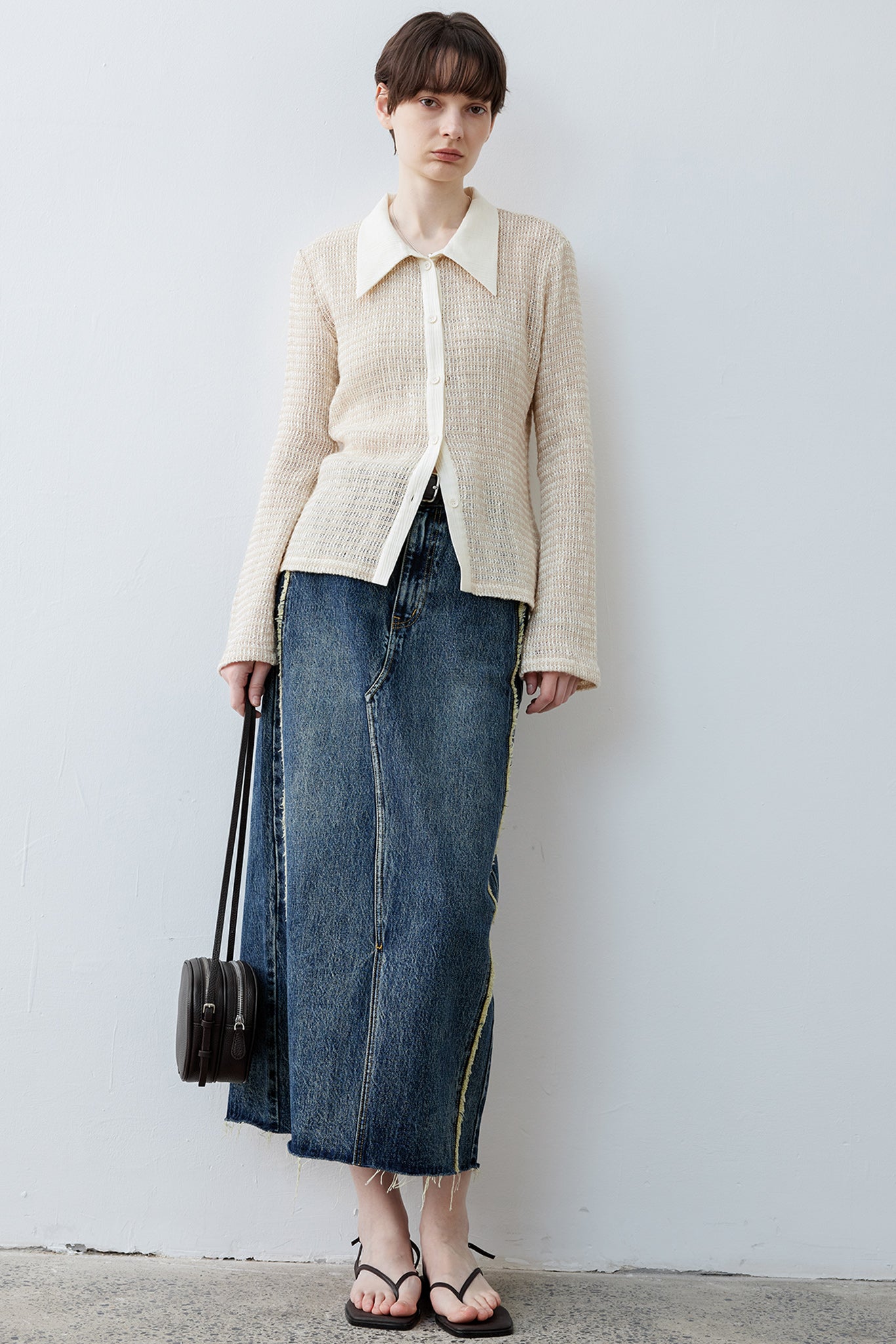 CELINE マイケルコース期 ヴィンテージ デニムタイトスカート