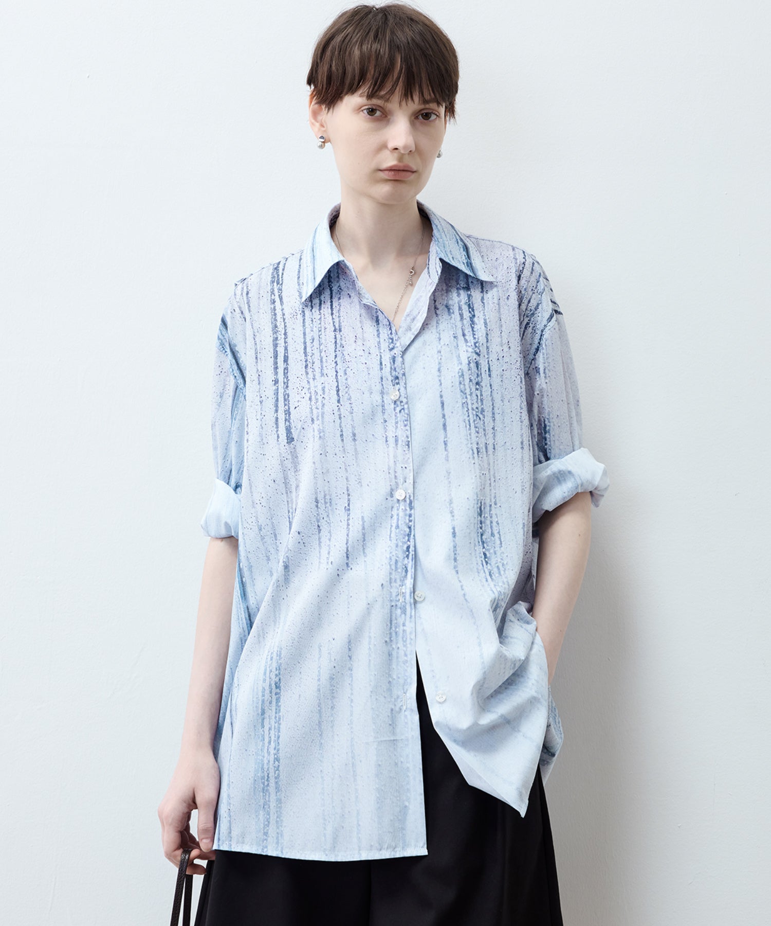 Nuance Printed UV-Blocking Lightweight Shirt