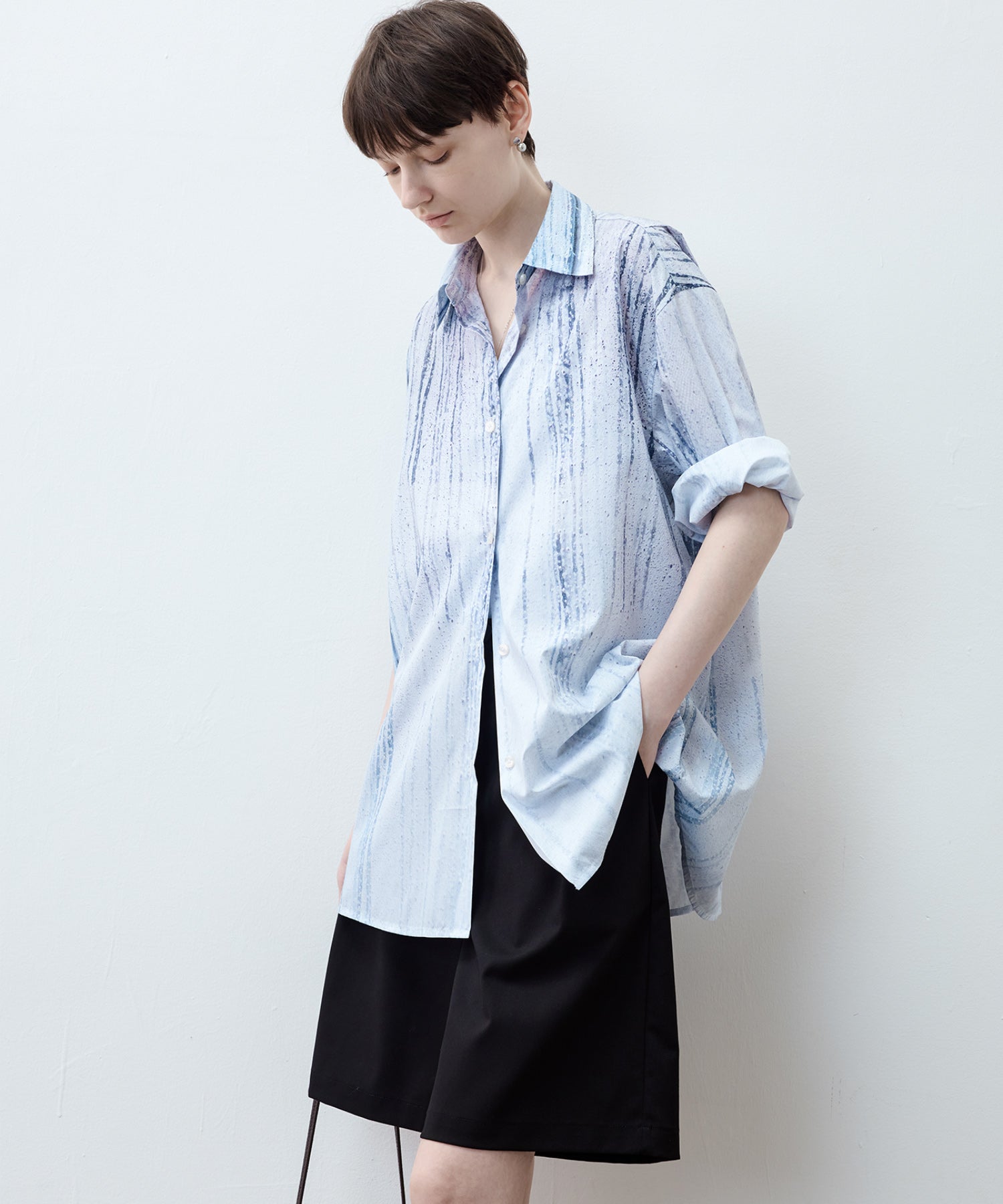 Nuance Printed UV-Blocking Lightweight Shirt