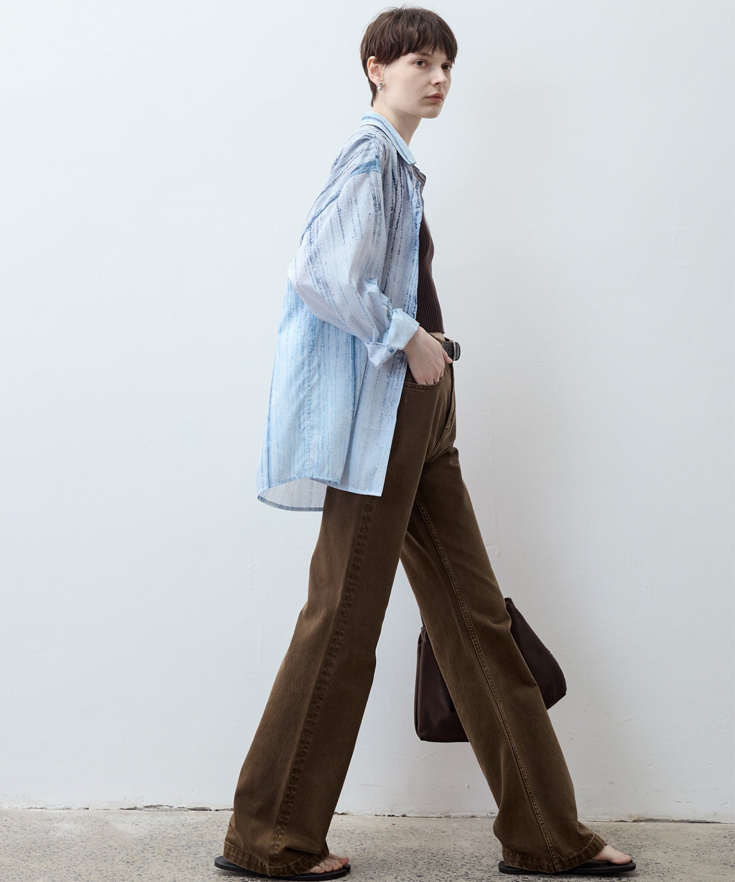 Nuance Printed UV-Blocking Lightweight Shirt