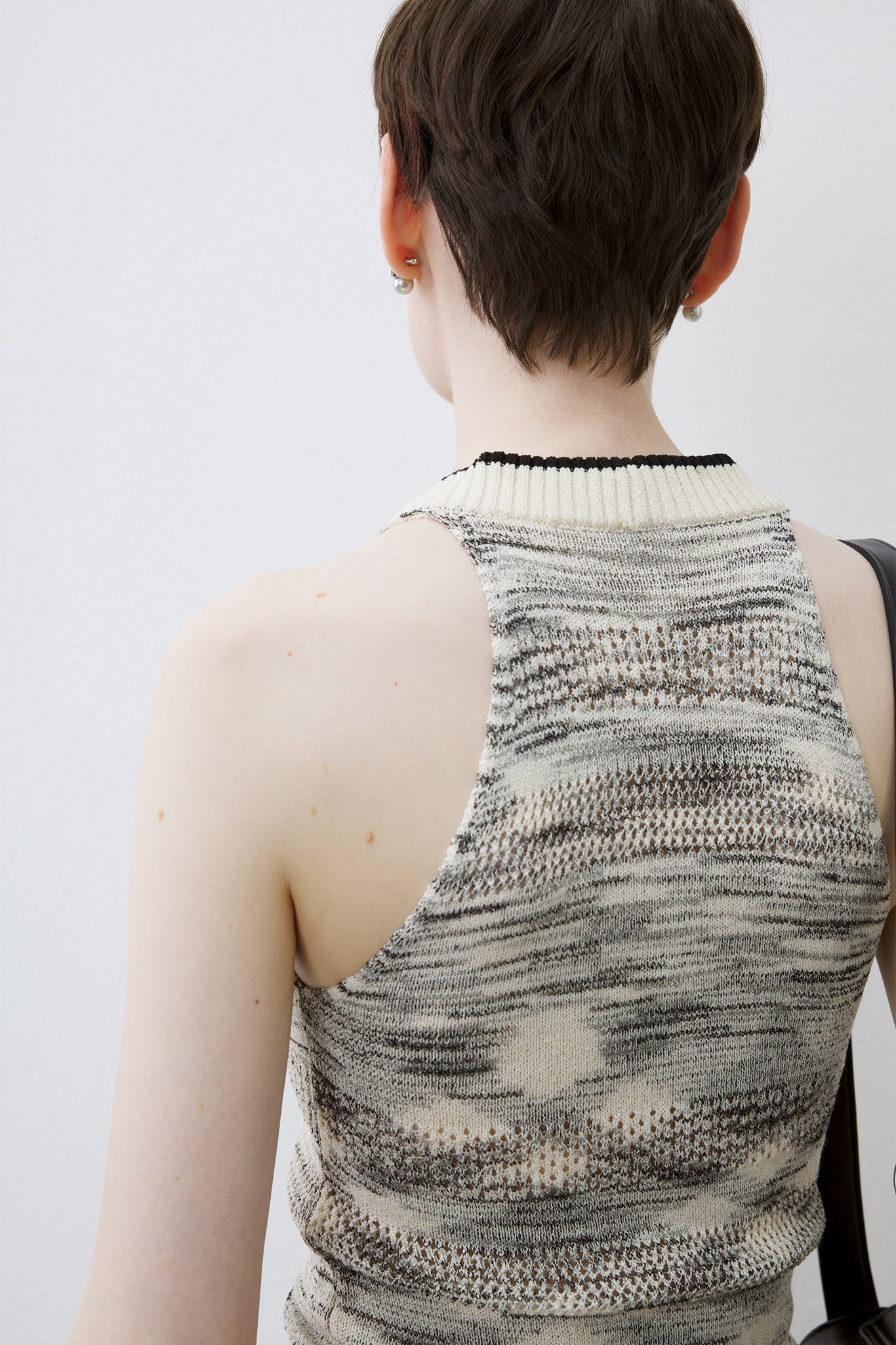 [tageechita] "T" rib knit camisole / inner