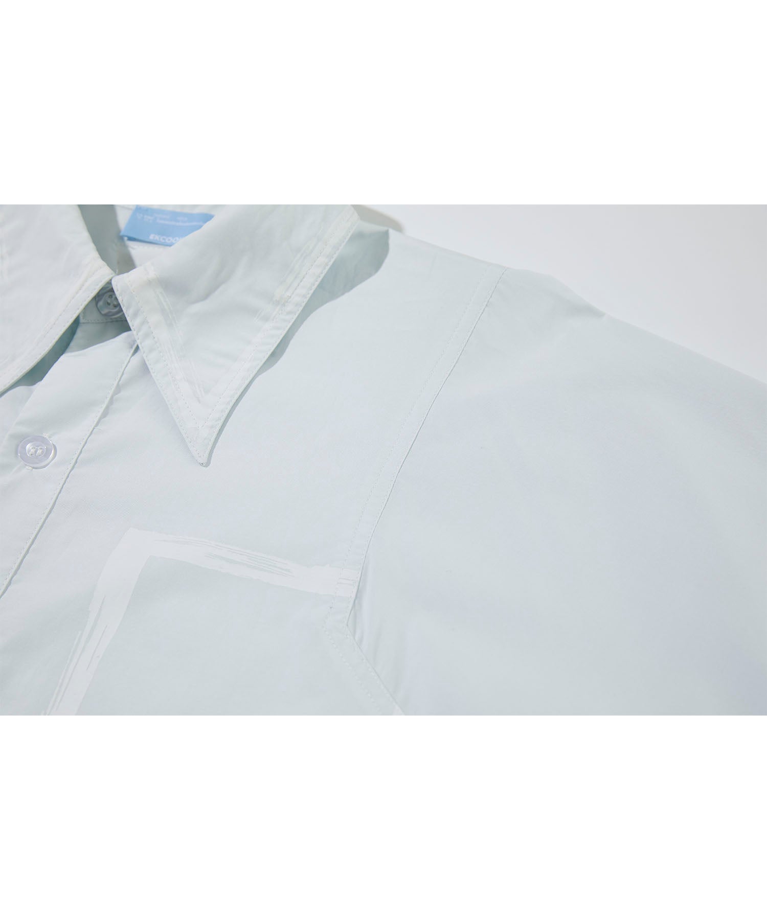 [UNISEX] Brushed paint overshirt 