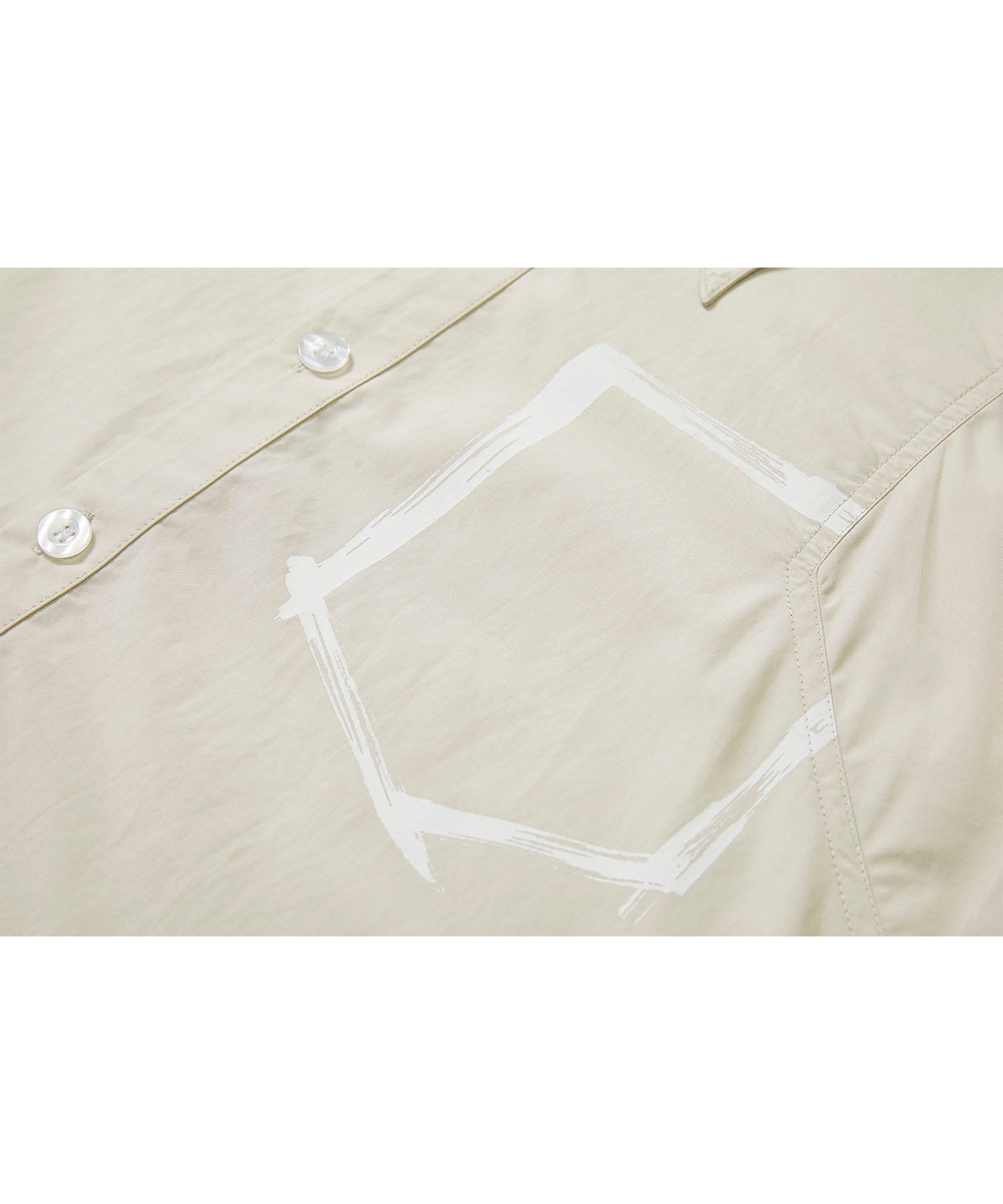 [UNISEX] Brushed paint overshirt 