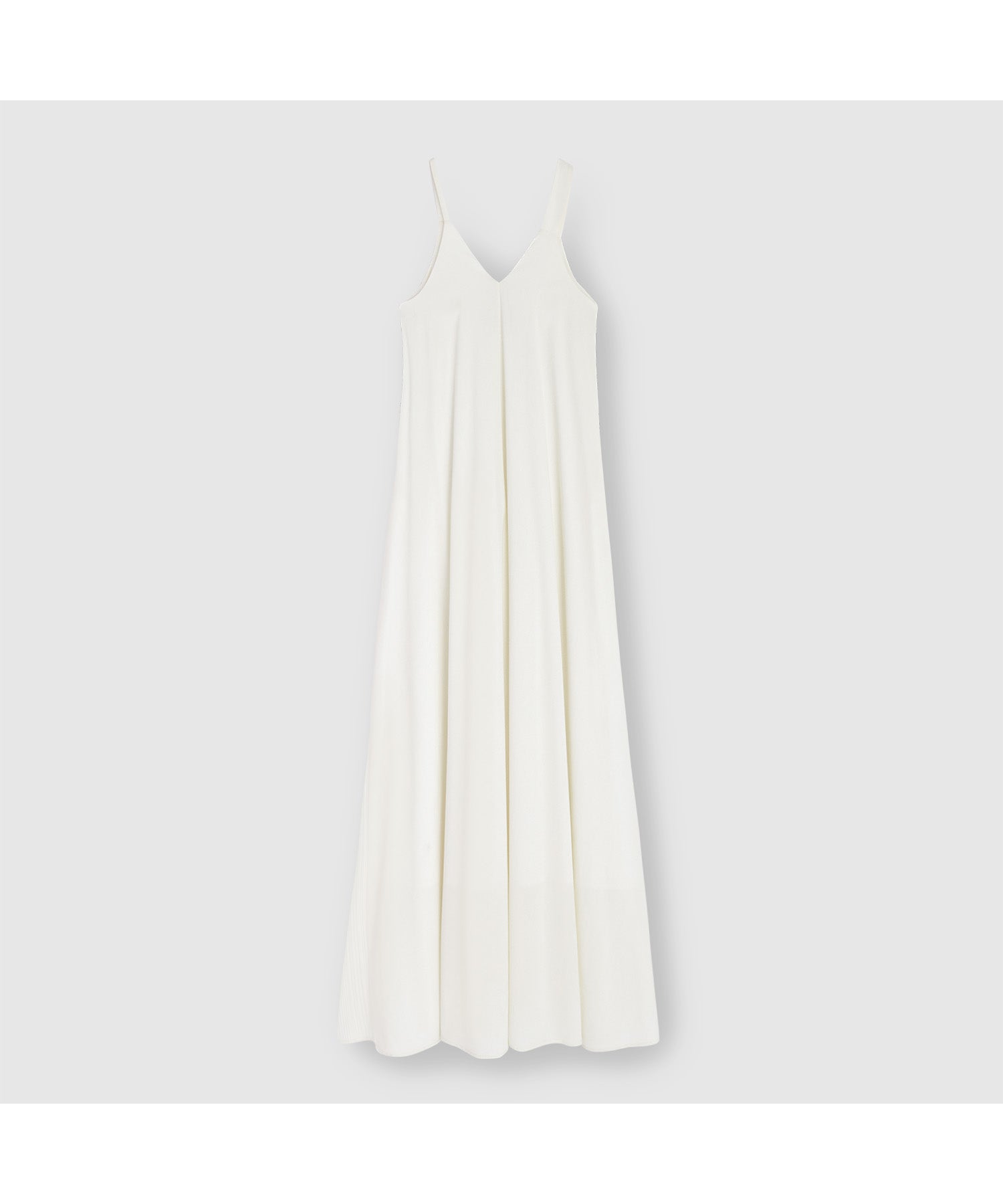 Back open asymmetrical strap cami dress 