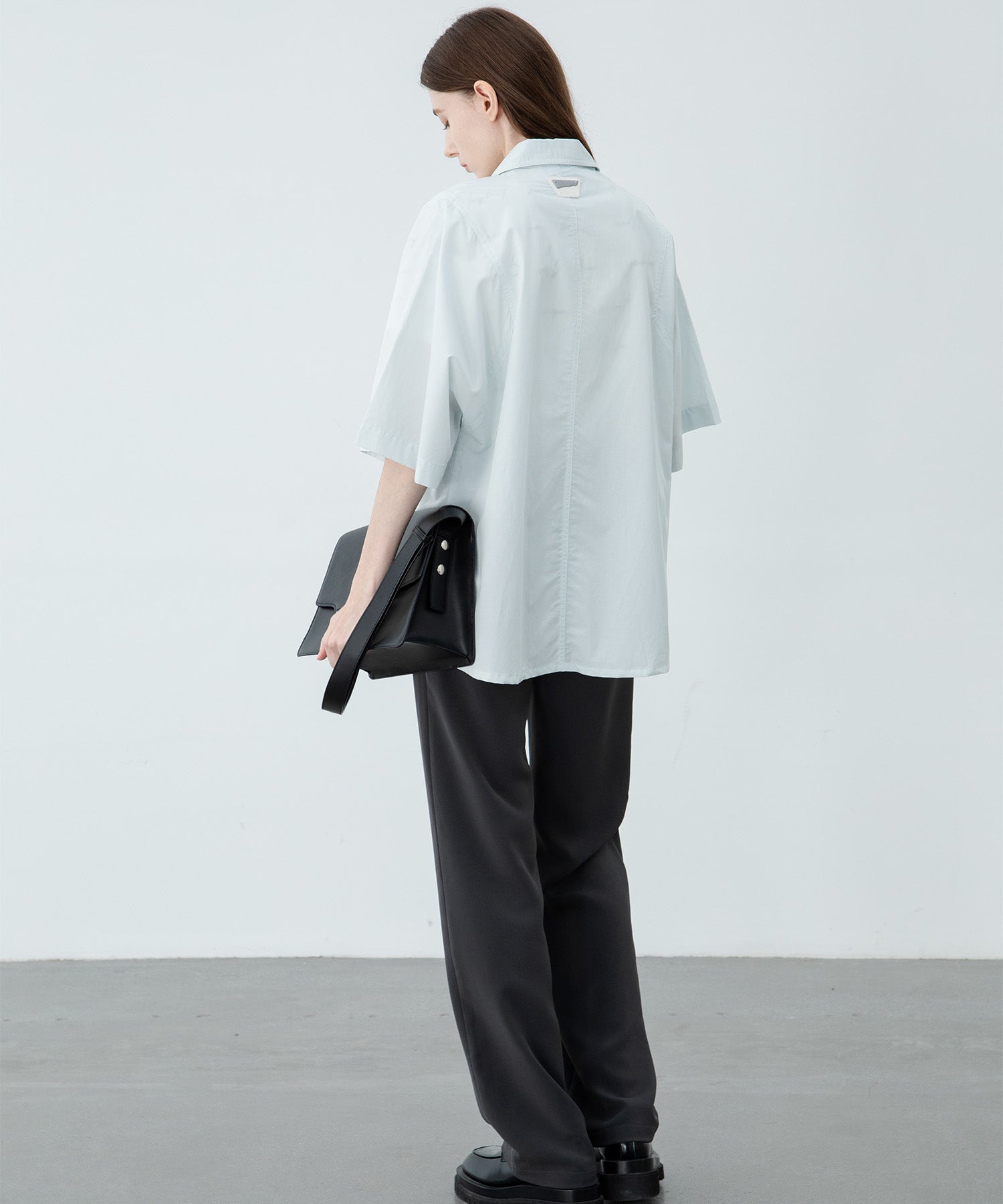 [UNISEX] Brushed paint overshirt 