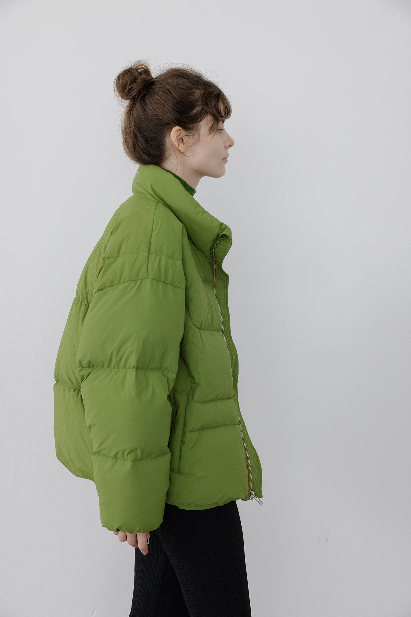 color volume down jacket 