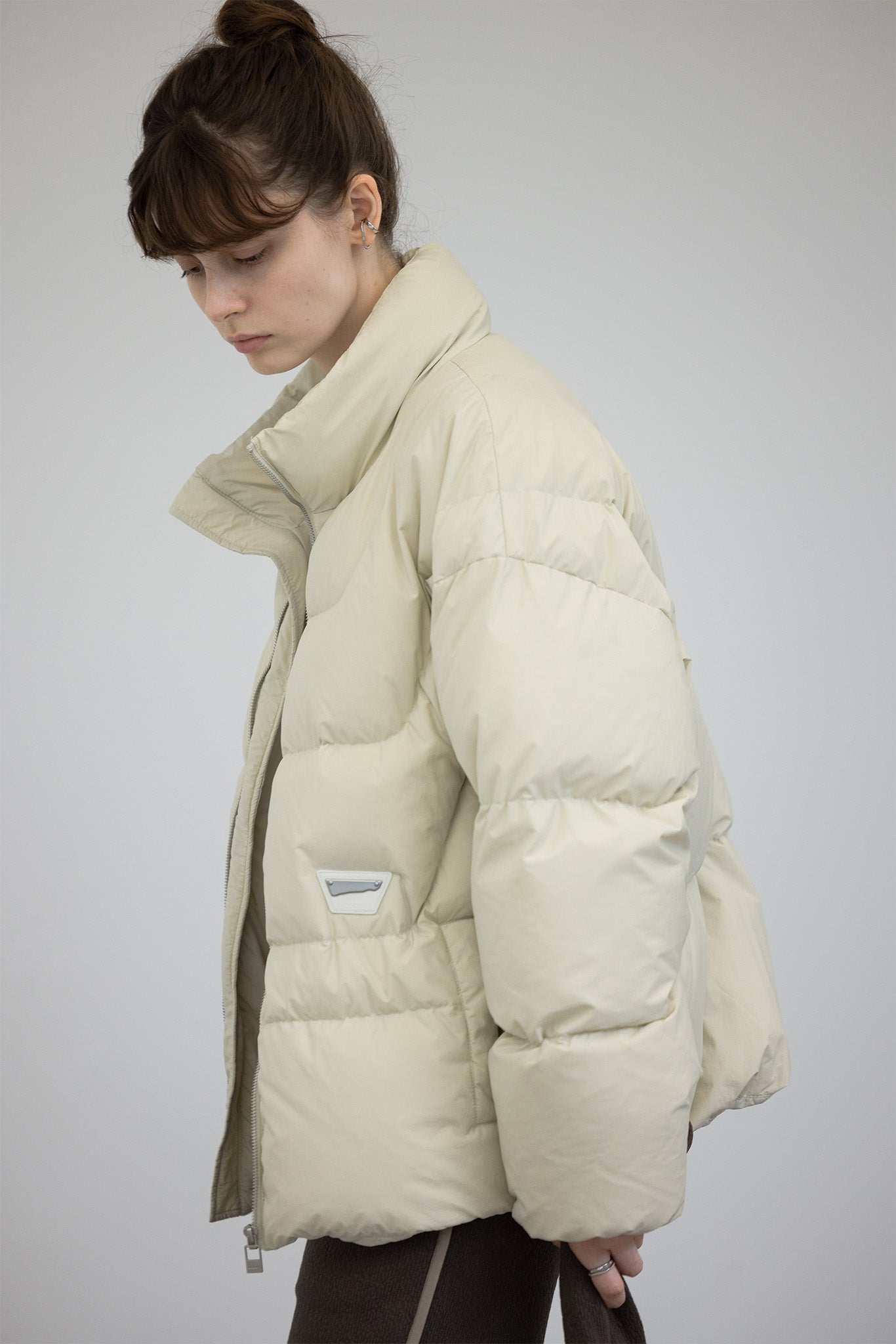 color volume down jacket 